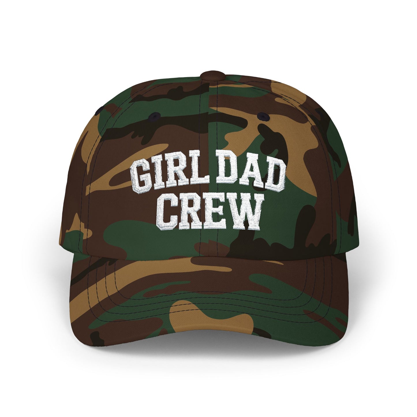 Girl Dad Crew Classic Dad Cap | Embroidered Baseball Hat
