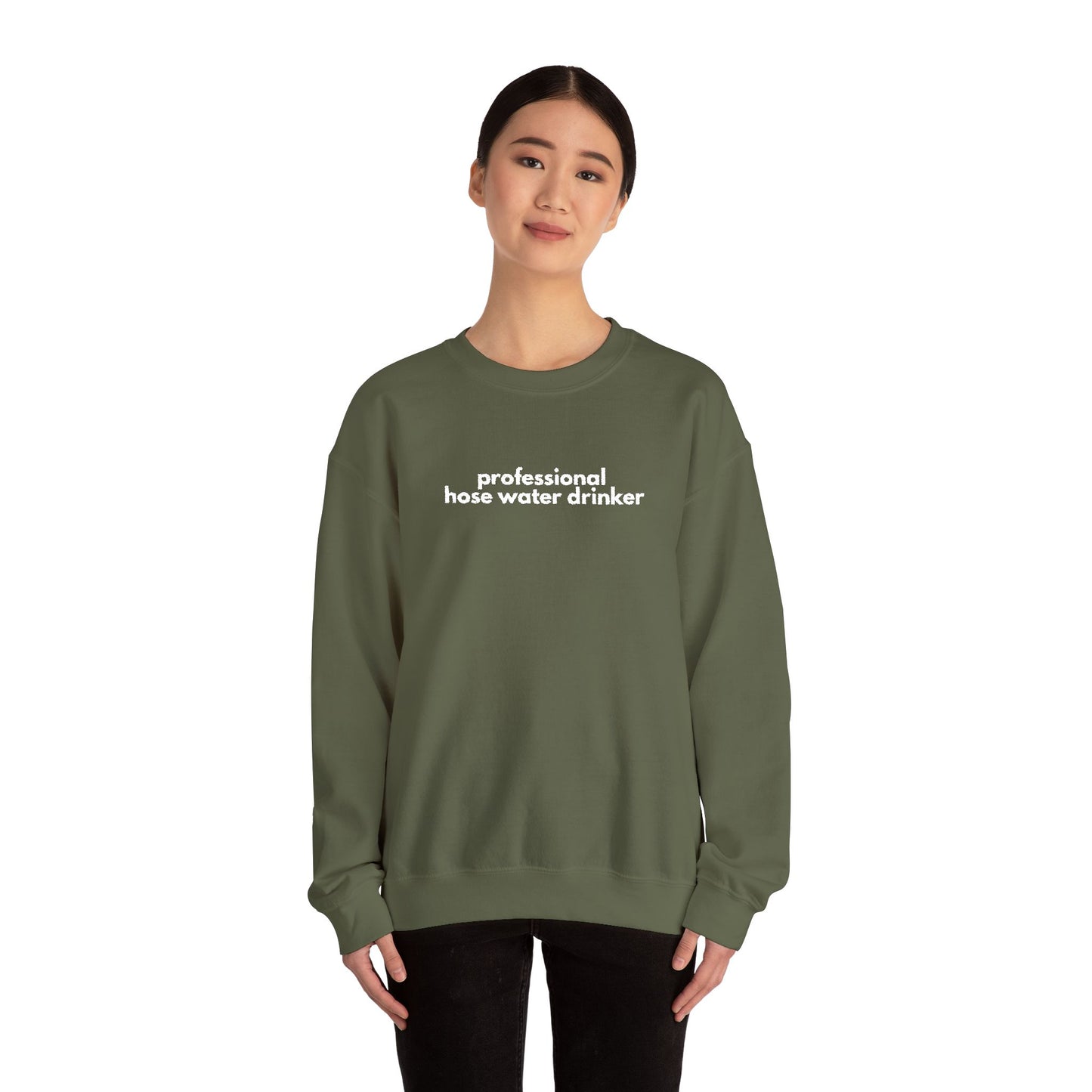 Professional Hose Water Drinker Sweatshirt | Unisex Cozy Crewneck | Funny Gardening Gift | Year-Round Comfort Wear | Perfect for Plant [...]