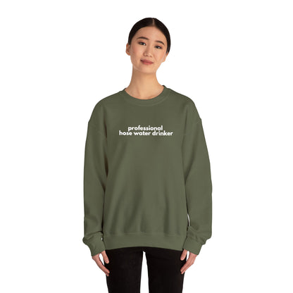 Professional Hose Water Drinker Sweatshirt | Unisex Cozy Crewneck | Funny Gardening Gift | Year-Round Comfort Wear | Perfect for Plant [...]