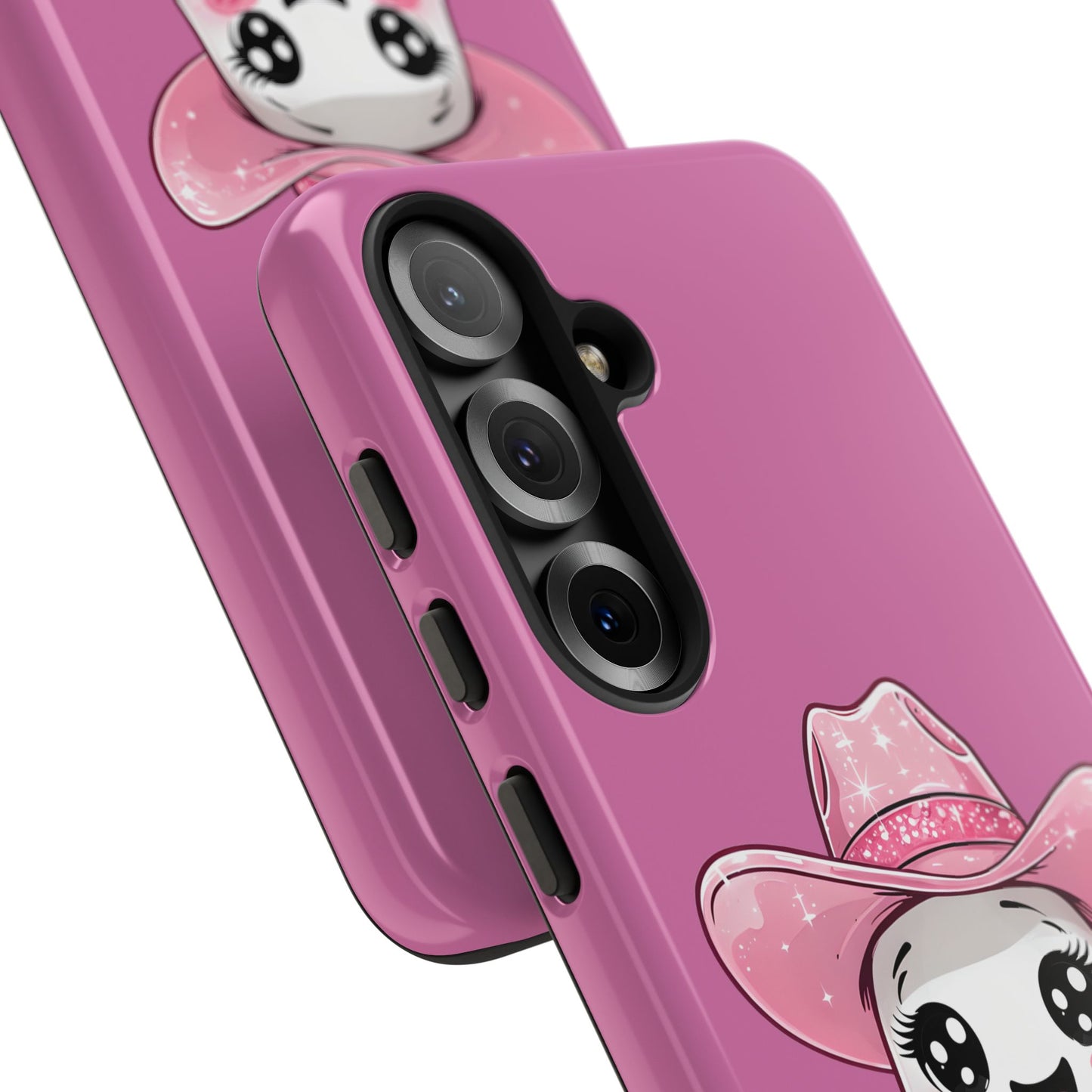 Cute Ghost Phone Case - Fun, Whimsical, Kawaii, Halloween, Gift Idea, Pink Ghost Design
