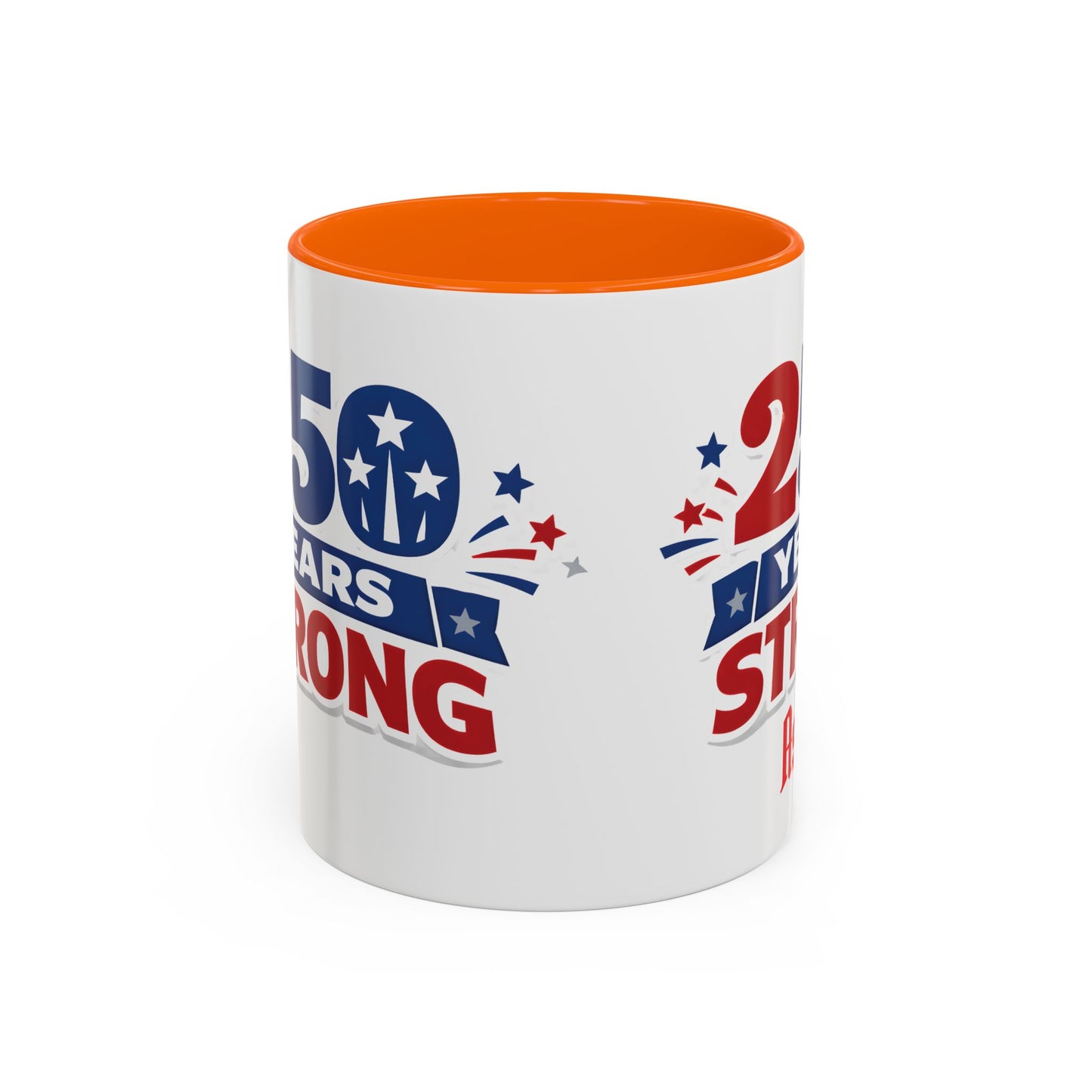 250 Years Strong America Anniversary Mug | Accent Coffee Mug