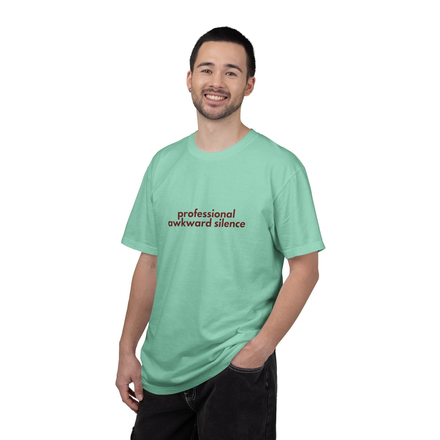 Professional Awkward Silence T-Shirt | Introvert Funny Quote
