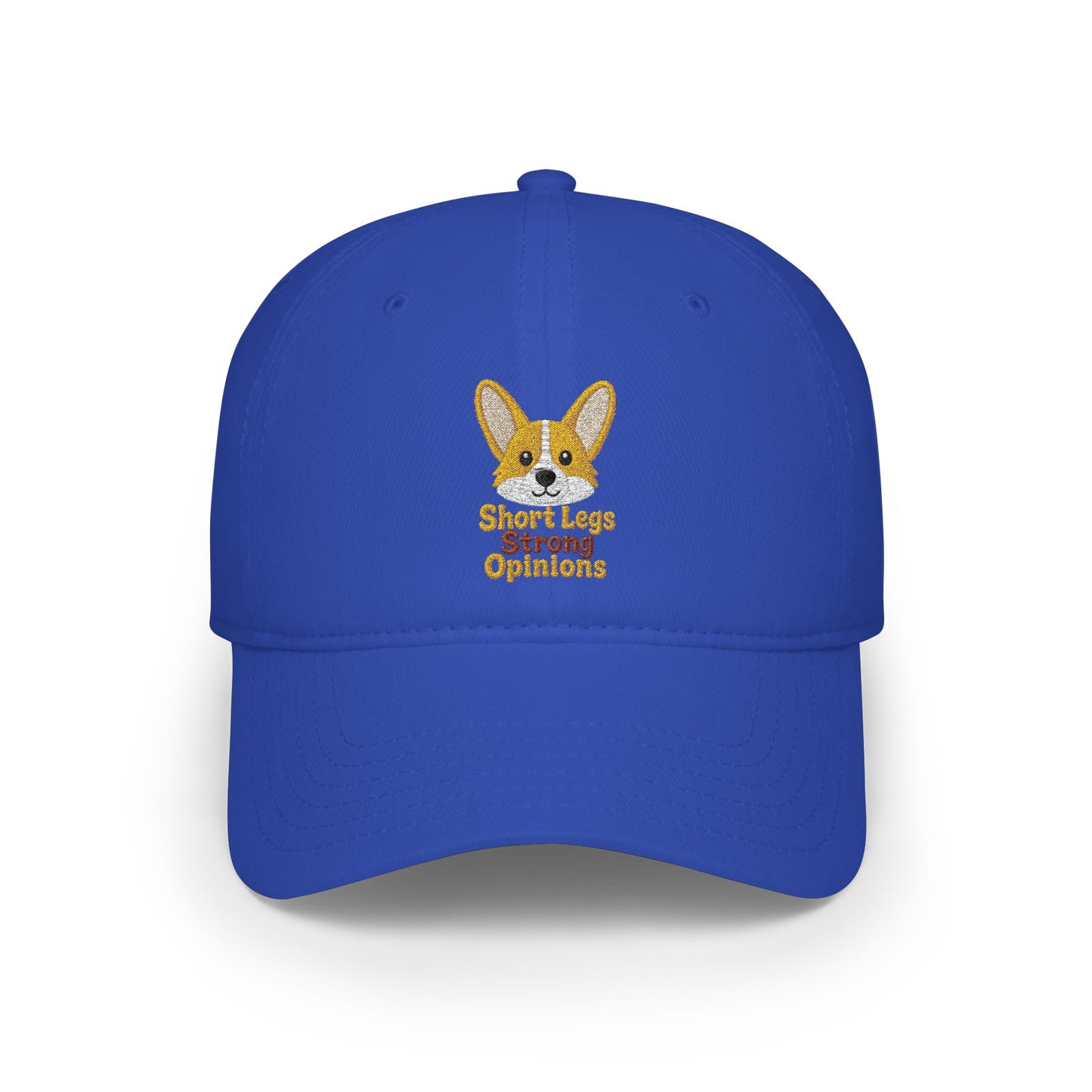 Short Legs Big Opinions Cap | Corgi Embroidered Dad Hat