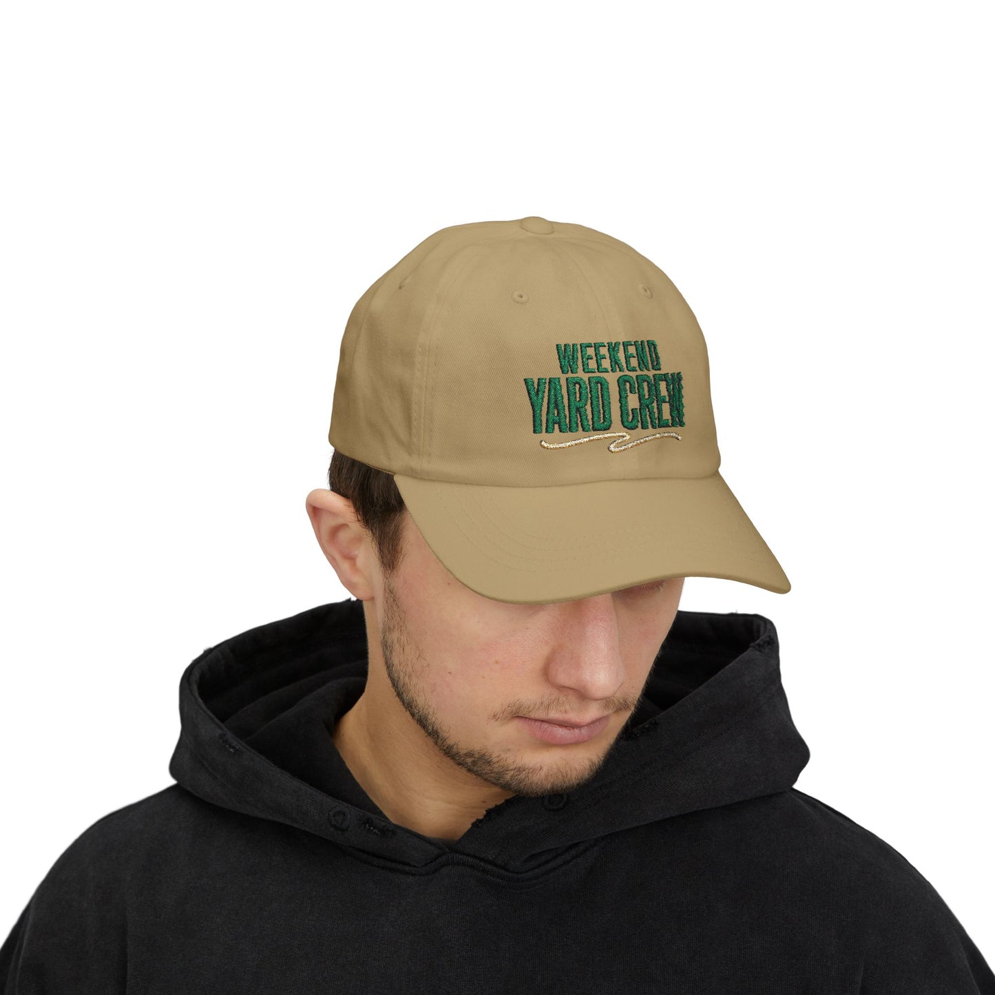 Weekend Yard Crew Dad Cap | Embroidered Gardening Hat