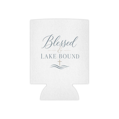 Blessed & Lake Bound Can Cooler | Christian Lake Life