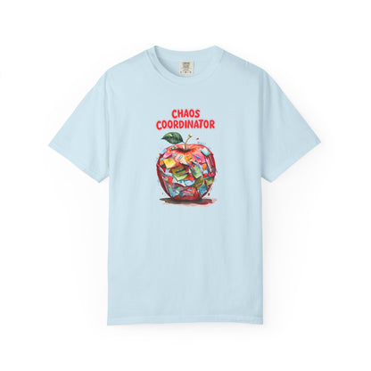 Chaos Coordinator T-Shirt | Fun Teacher Tee, Back to School, Motivational Apparel, Unisex Graphic Shirt, Funny Work Wear, Personalization