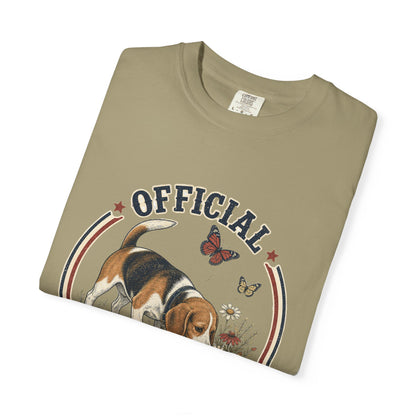 Official Neighborhood Sniff Inspector Beagle T-Shirt | Dog Lover Tee