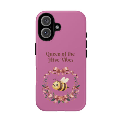 Queen of the Hive Bee Phone Case | Cute Floral Bee iPhone Case