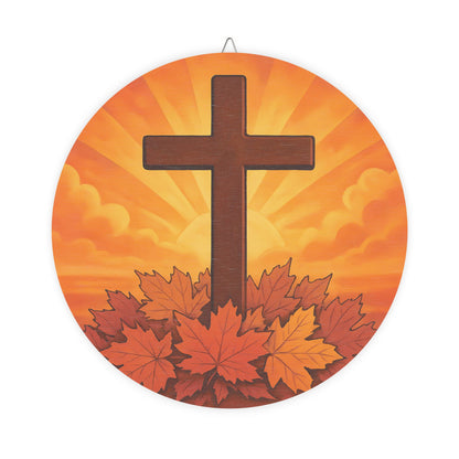 Wood Signs, Faith-Inspired Cross Wall Art, Religious Home Decor, Christian Wall Hanging, Inspirational Wood Plaque, Rustic Wooden Sign