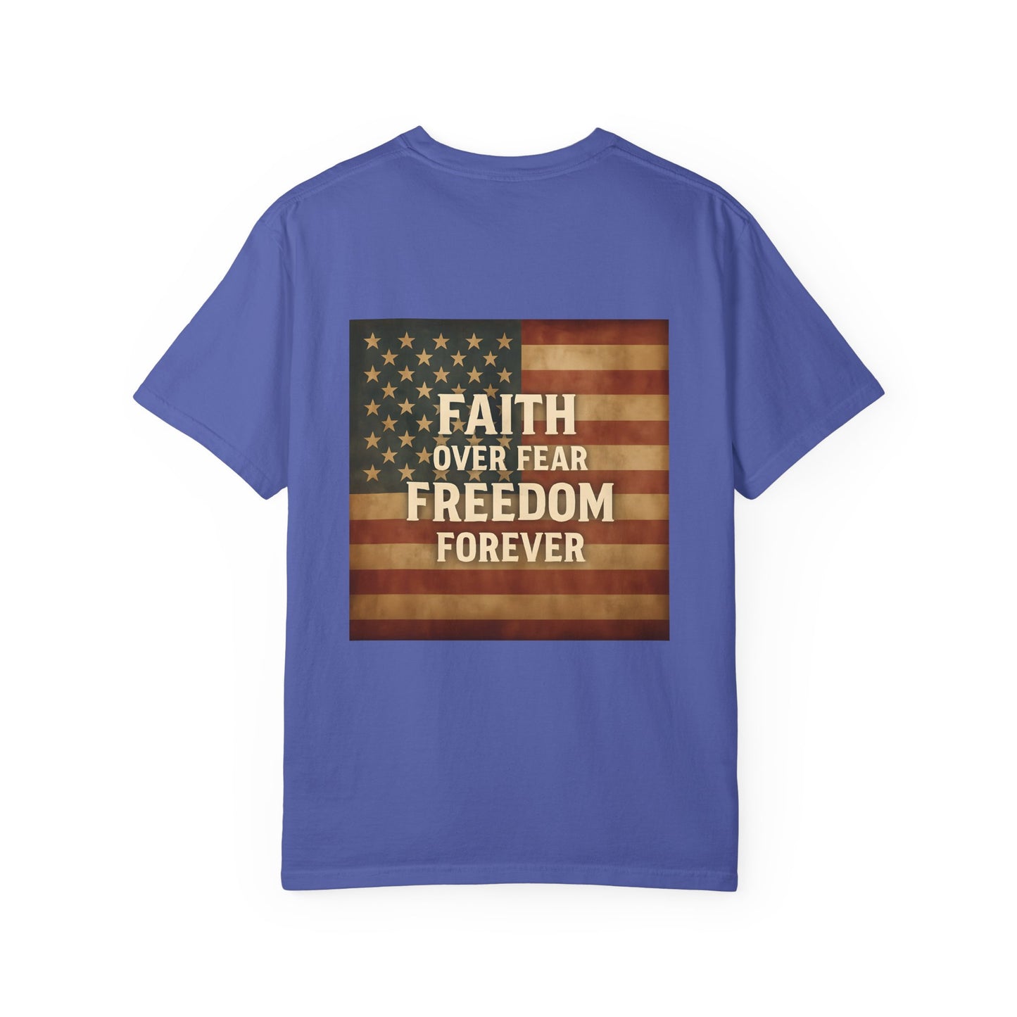 Faith Family Freedom Unisex T-shirt, Christian Tee, Faith Over Fear Shirt, Religious Apparel, Inspirational Clothing