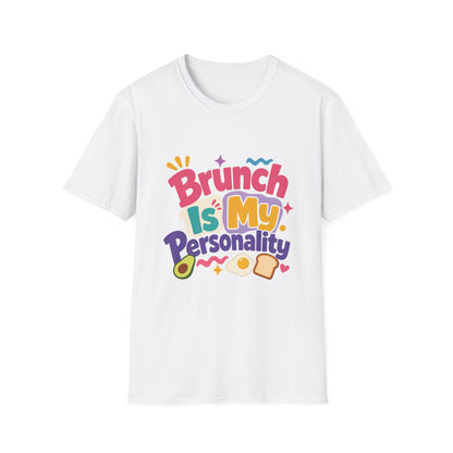 Brunch Is My Personality T-Shirt | Avocado Toast Graphic Tee