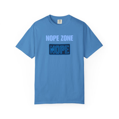 Nope Zone Humor Gen X T-shirt, Unisex Tee, Vintage Graphic Tee, Funny Shirt, Sarcastic Tee, Retro Gift