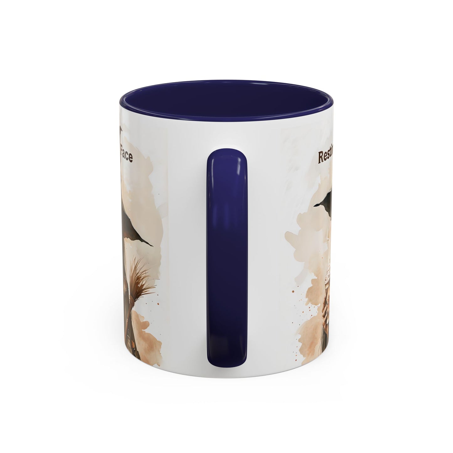 Resting Witch Face Coffee Mug - Halloween Mug, Funny Mug, Witch Mug, Halloween Gift, Coffee Lover Gift