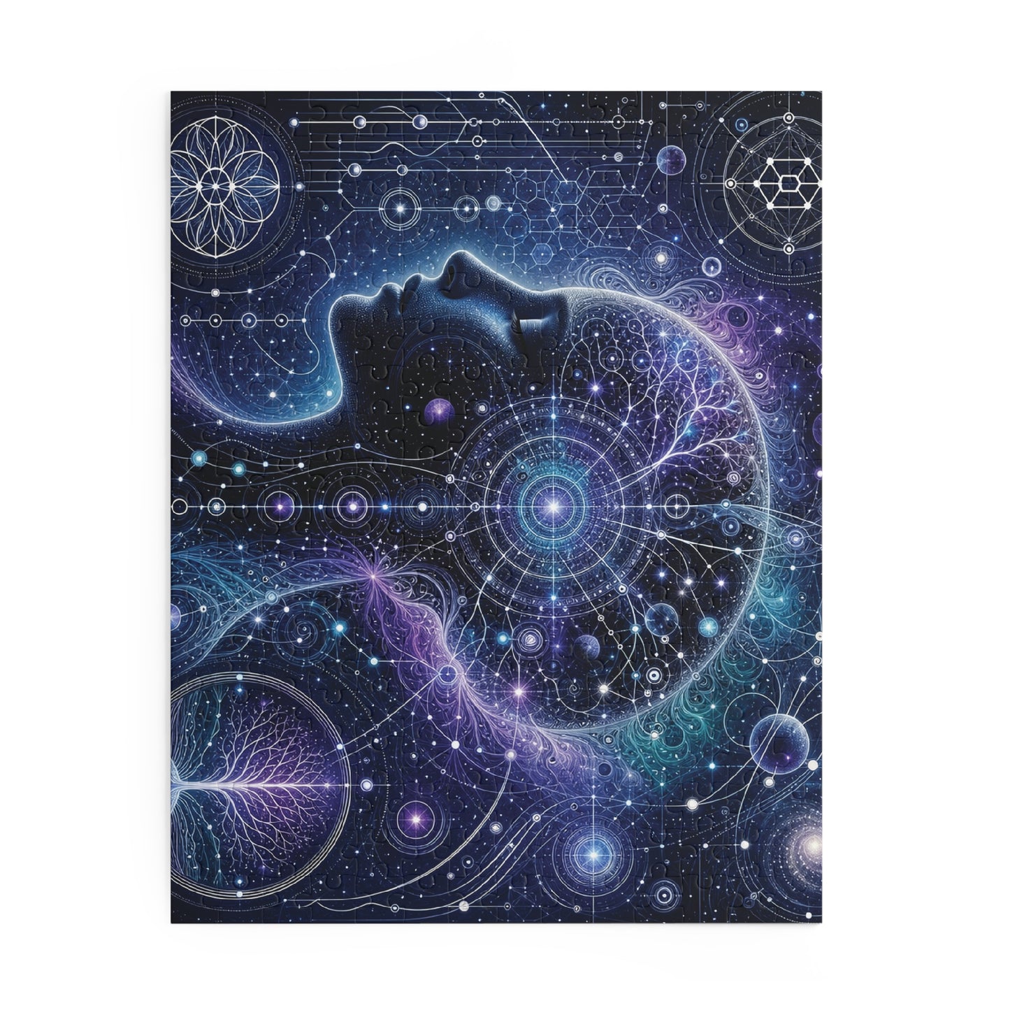 Beautifully Wired Galaxy Autism Puzzle | 120 252 Piece Options