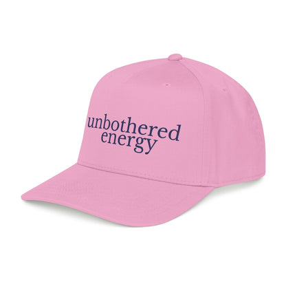 unbothered energy cap | mid profile baseball cap