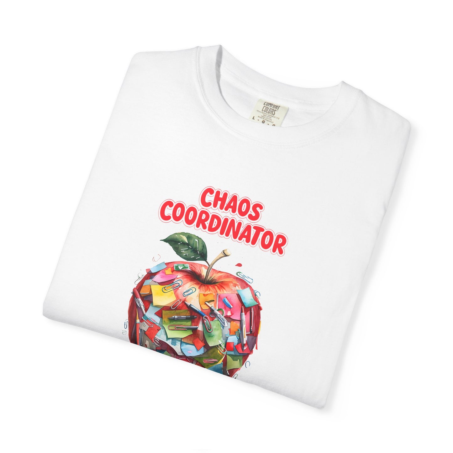 Chaos Coordinator T-Shirt | Fun Teacher Tee, Back to School, Motivational Apparel, Unisex Graphic Shirt, Funny Work Wear, Personalization