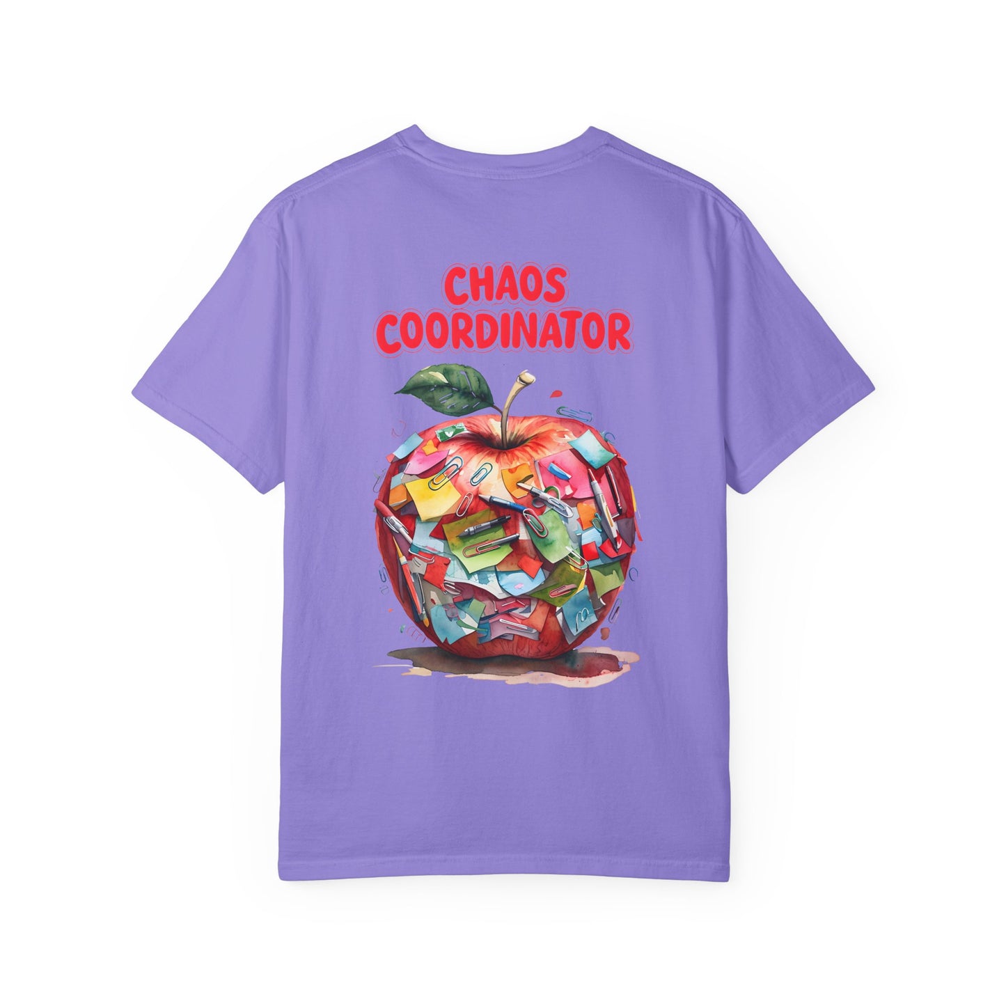 Unisex Garment-Dyed T-Shirt for Teachers - Miss Cindy, Chaos Coordinator Design, Perfect for Back to School, Appreciation Gifts, [...]