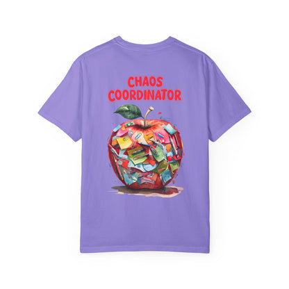 Unisex Garment-Dyed T-Shirt for Teachers - Miss Cindy, Chaos Coordinator Design, Perfect for Back to School, Appreciation Gifts, [...]