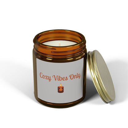 Cozy Vibes Scented Candles | Aromatherapy Gift, Home Decor, Relaxation, Eco-Friendly, Self-Care, Cozy Home