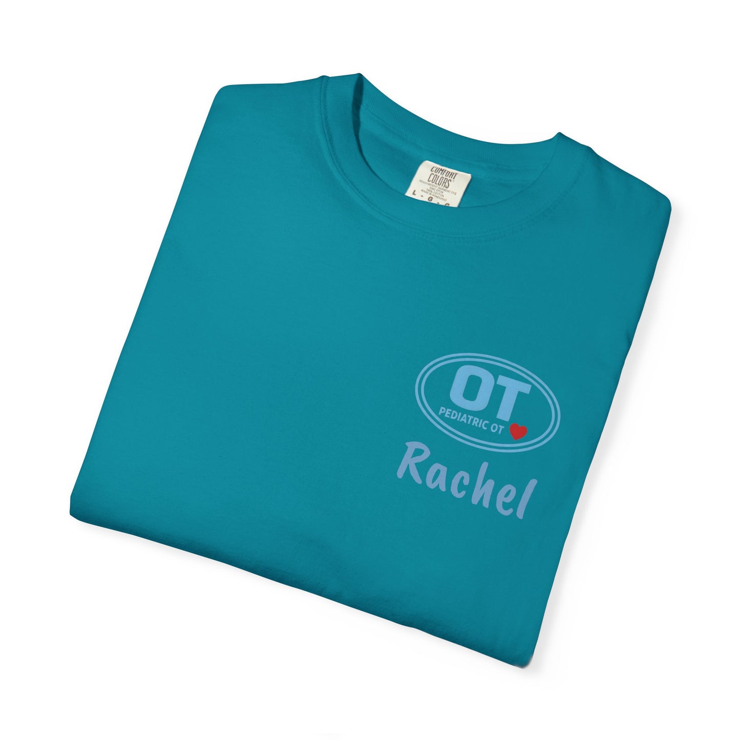 Pediatric OT Oval Logo Personalized T-Shirt | Occupational Therapy Tee