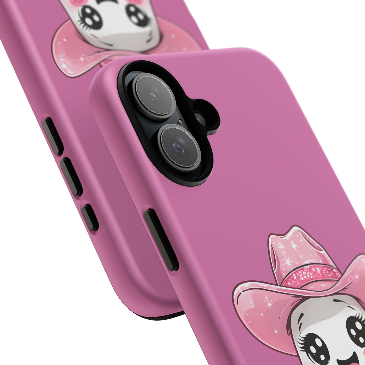 Cute Ghost Phone Case - Fun, Whimsical, Kawaii, Halloween, Gift Idea, Pink Ghost Design