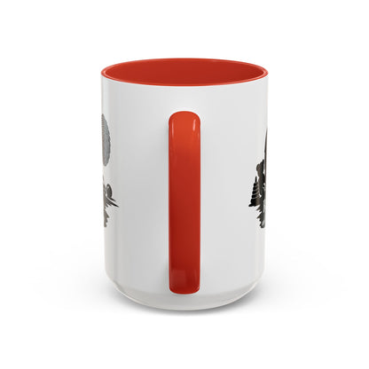 Raising Kids and Reading Crime Mug | Accent Coffee Mug