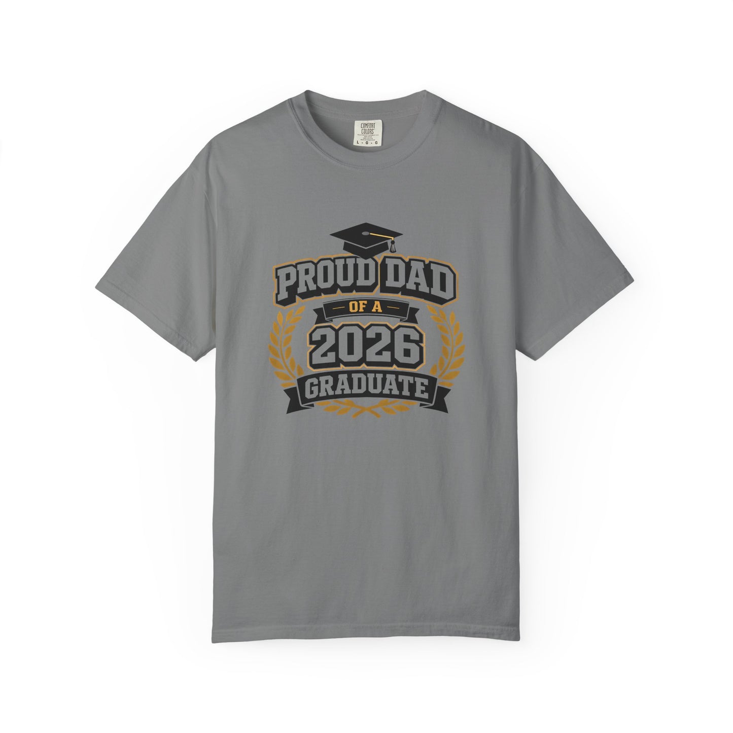 Proud Dad of a 2026 Graduate T-shirt | Graduation Dad Tee, Class of 2026