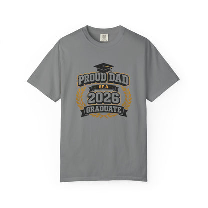 Proud Dad of a 2026 Graduate T-shirt | Graduation Dad Tee, Class of 2026