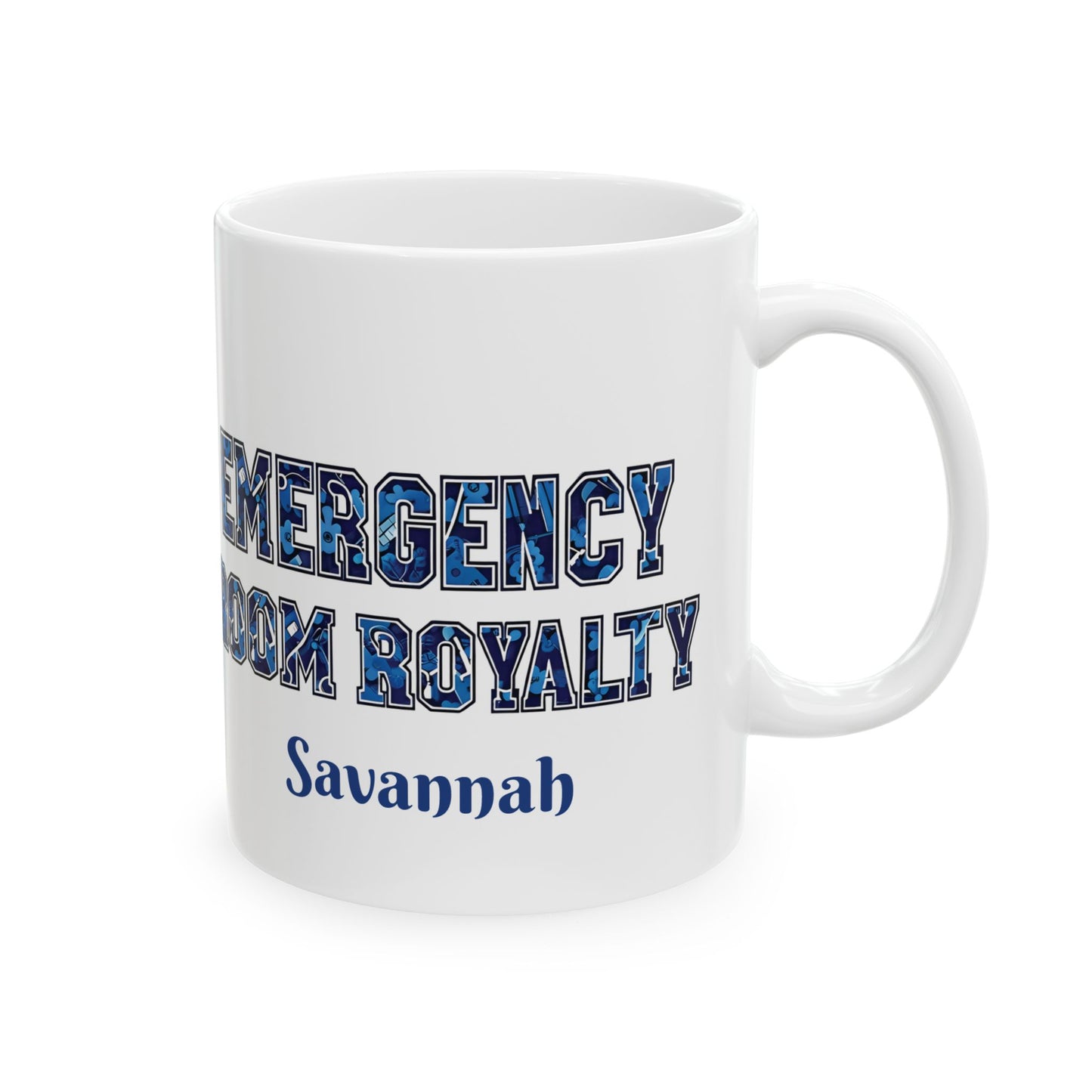 Emergency Room Royalty Ceramic Mug - Perfect Gift for Nurses, Medical Staff, Healthcare Professionals, Hospital Humor, Personalized [...]