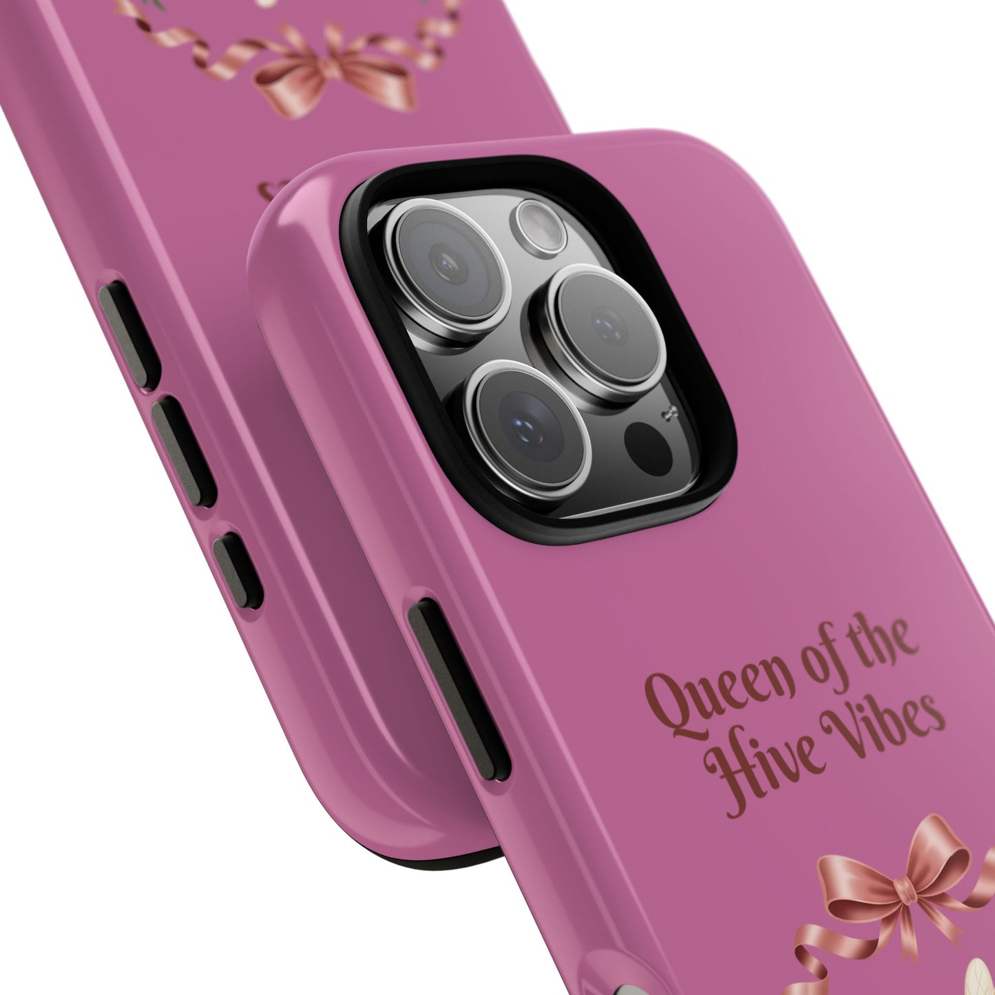 Queen of the Hive Bee Phone Case | Cute Floral Bee iPhone Case