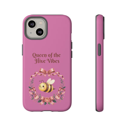 Queen of the Hive Bee Phone Case | Cute Floral Bee iPhone Case