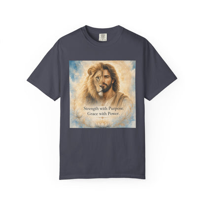 Jesus Lion of Judah Strength With Purpose T-shirt