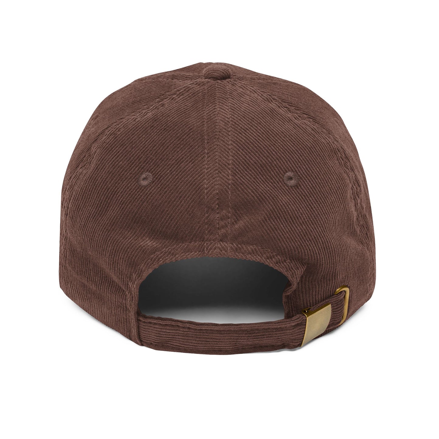 Not Today Brain Embroidered Corduroy Cap | Funny Phrase Dad Hat