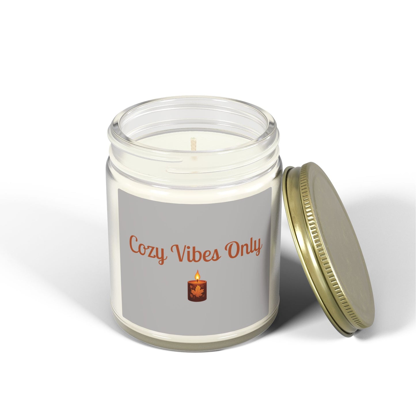 Cozy Vibes Scented Candles | Aromatherapy Gift, Home Decor, Relaxation, Eco-Friendly, Self-Care, Cozy Home