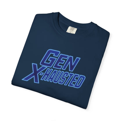 Gen X=Hausted Unisex T-Shirt, Vintage Style Tee, Funny Gift for Gen X, Casual Wear, Humor Shirt