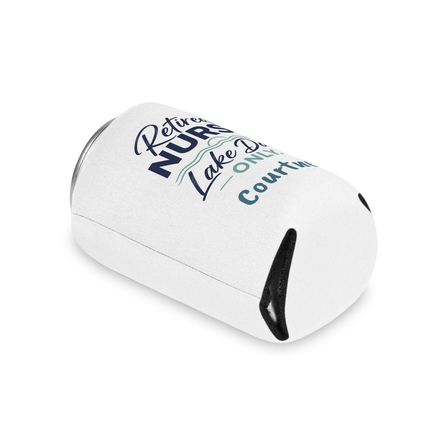 Retired Nurse Lake Days Can Cooler | Personalized