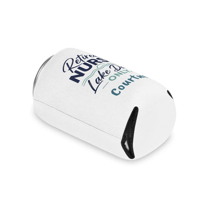 Retired Nurse Lake Days Can Cooler | Personalized