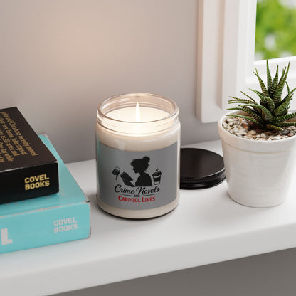 Crime Novels and Carpool Lines Candle | Scented Soy Candle