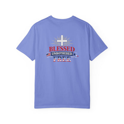 Blessed Unbothered Free cross | T-shirt