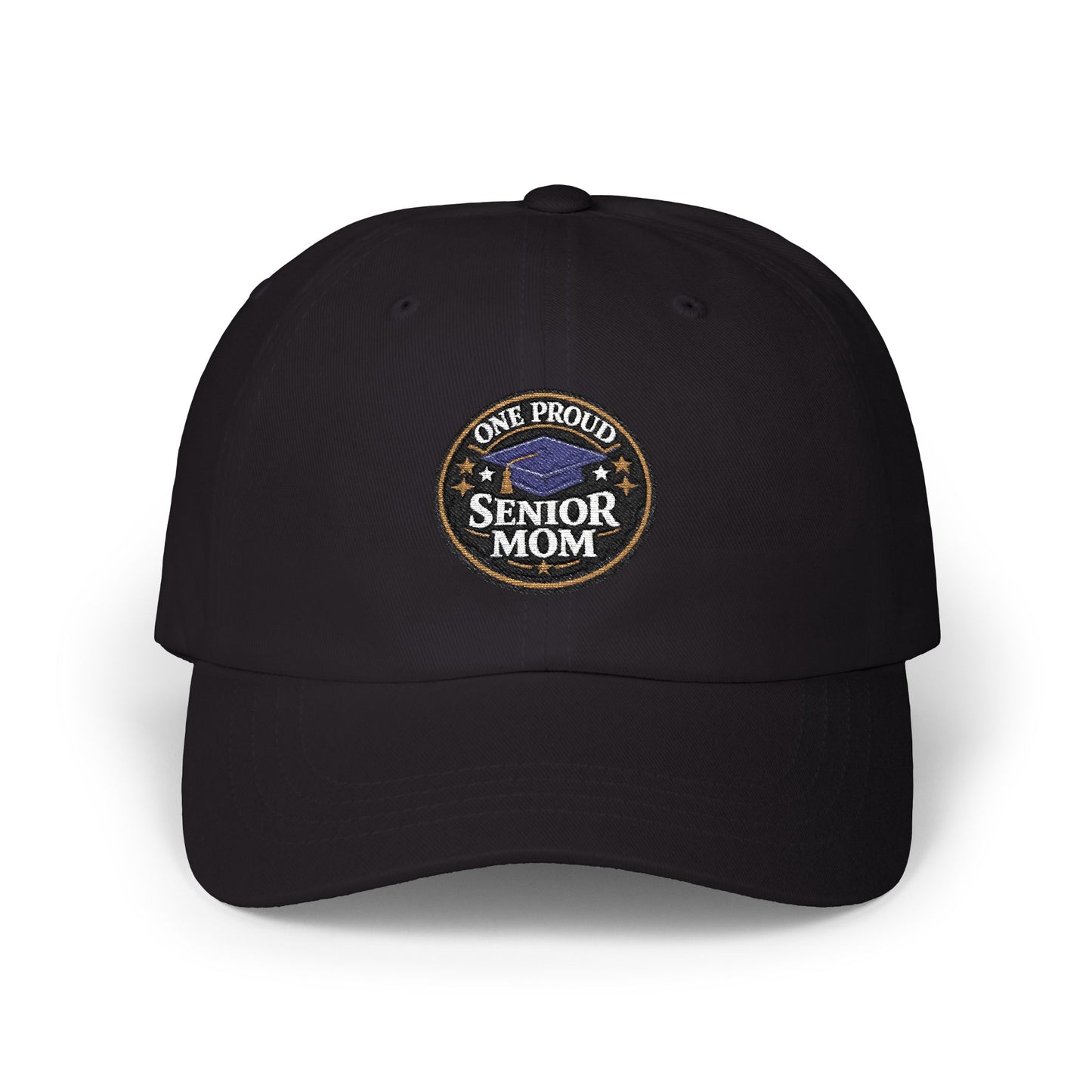 One Proud Senior Mom Embroidered Classic Dad Cap | Graduation Mom Hat