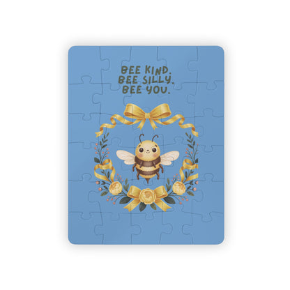 Bee Kind Bee Silly Bee You Kids Puzzle | 30-Piece Wooden Jigsaw