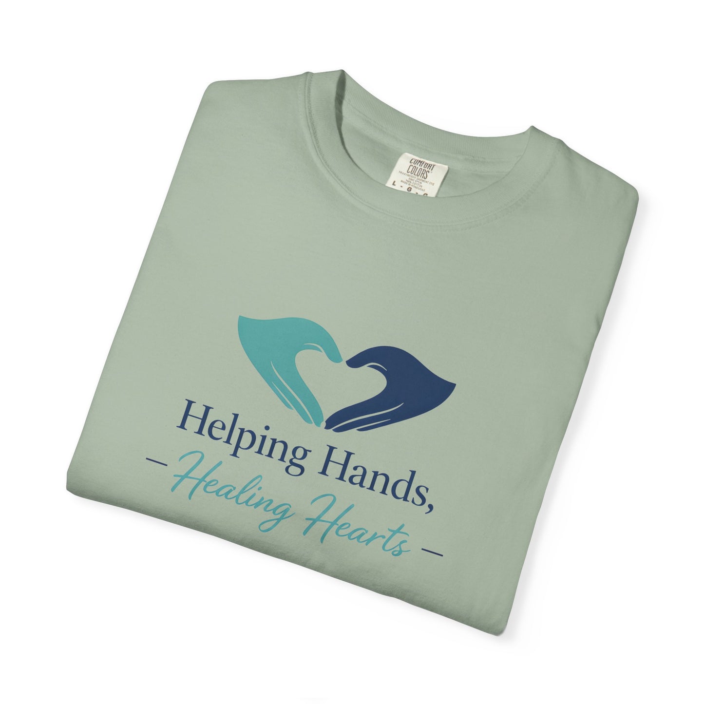 Helping Hands Healing Hearts Occupational Therapist T-shirt | OT Appreciation