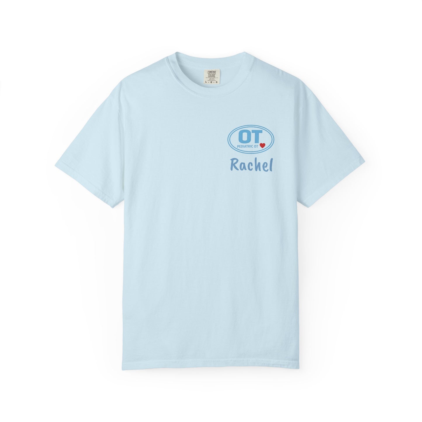 Pediatric OT Oval Logo Personalized T-Shirt | Occupational Therapy Tee