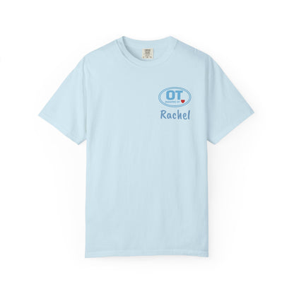 Pediatric OT Oval Logo Personalized T-Shirt | Occupational Therapy Tee