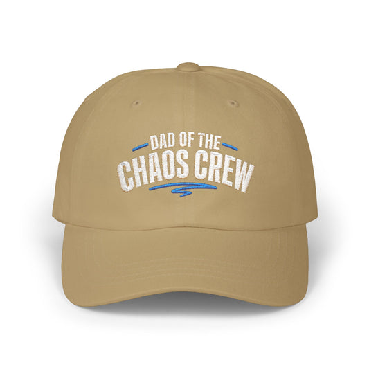 Dad of the Chaos Crew Classic Dad Cap | Embroidered Baseball Hat