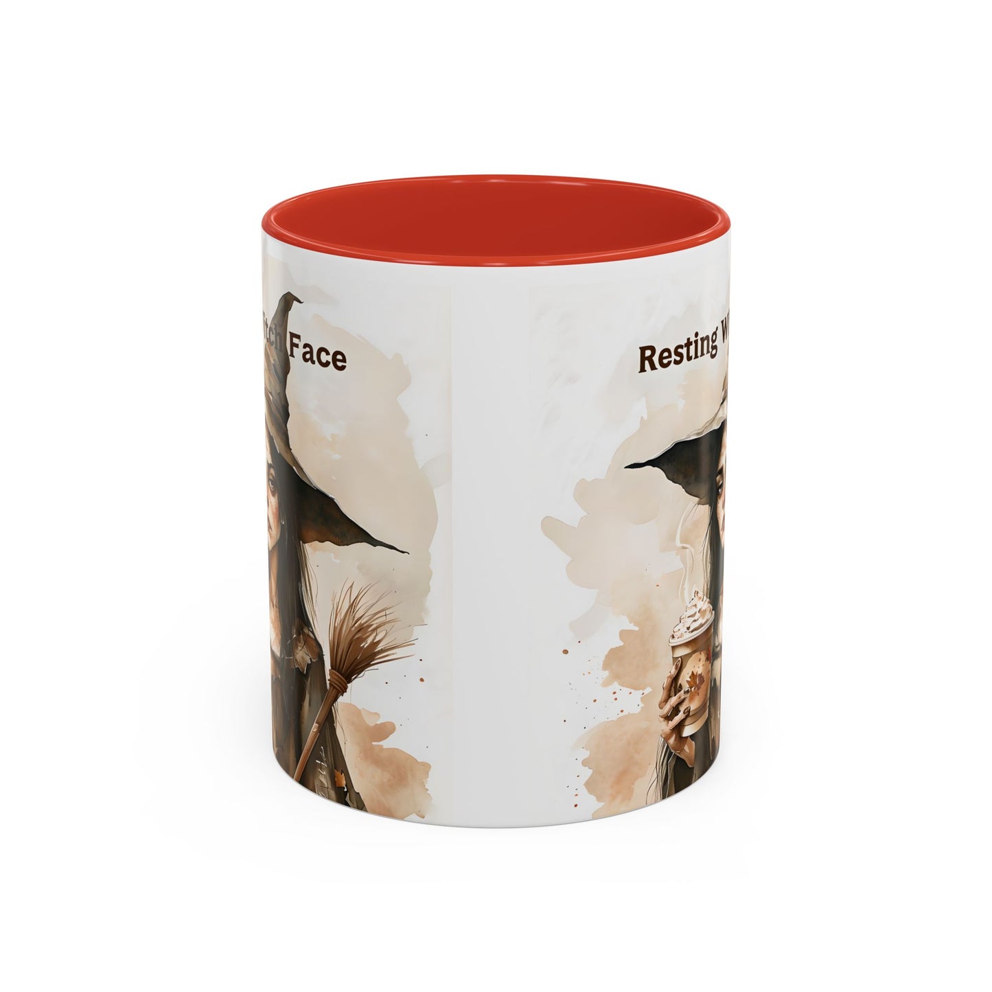 Resting Witch Face Coffee Mug - Halloween Mug, Funny Mug, Witch Mug, Halloween Gift, Coffee Lover Gift
