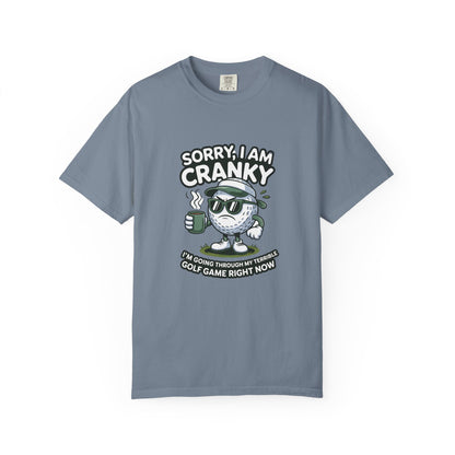 Sorry I Am Cranky Golf Ball Shirt | Funny Golf T-Shirt