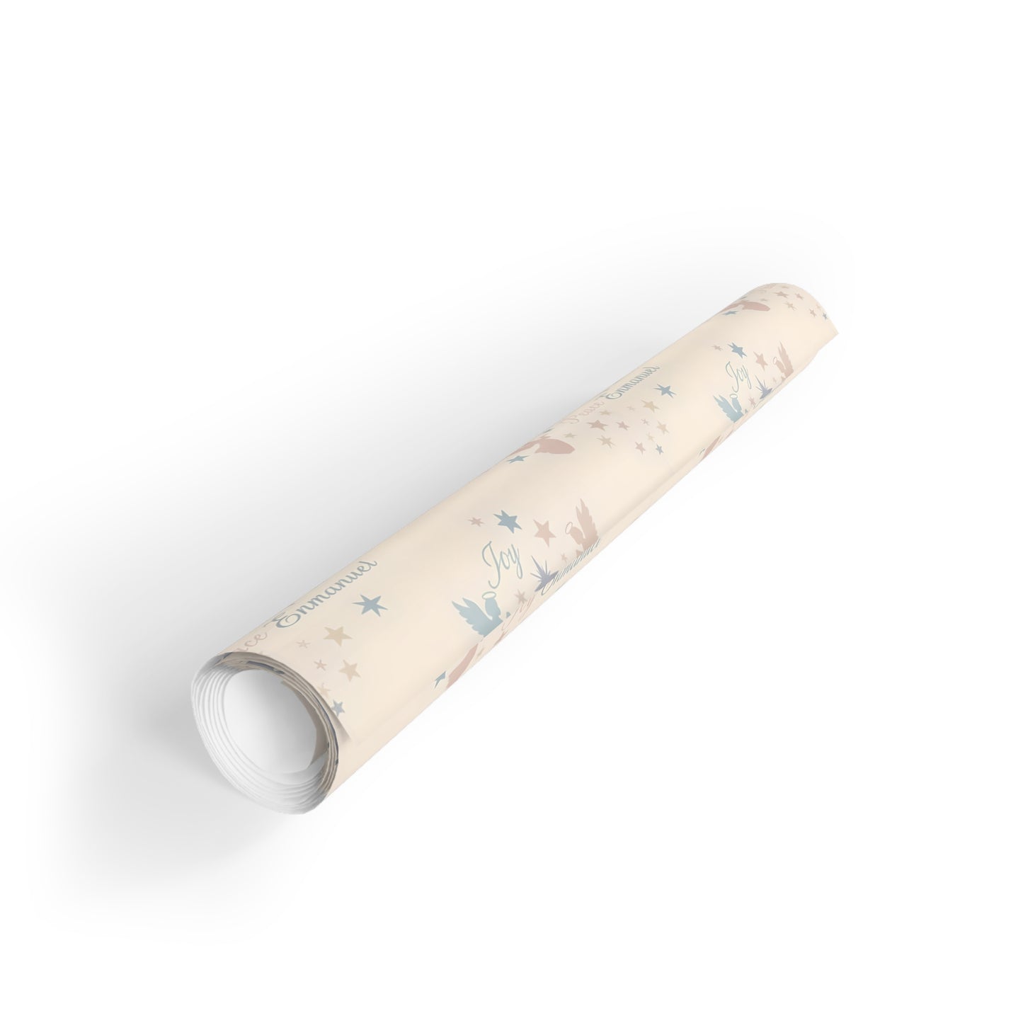 Nativity Scene Pattern Wrapping Paper Roll | Religious Christmas Gift Wrap