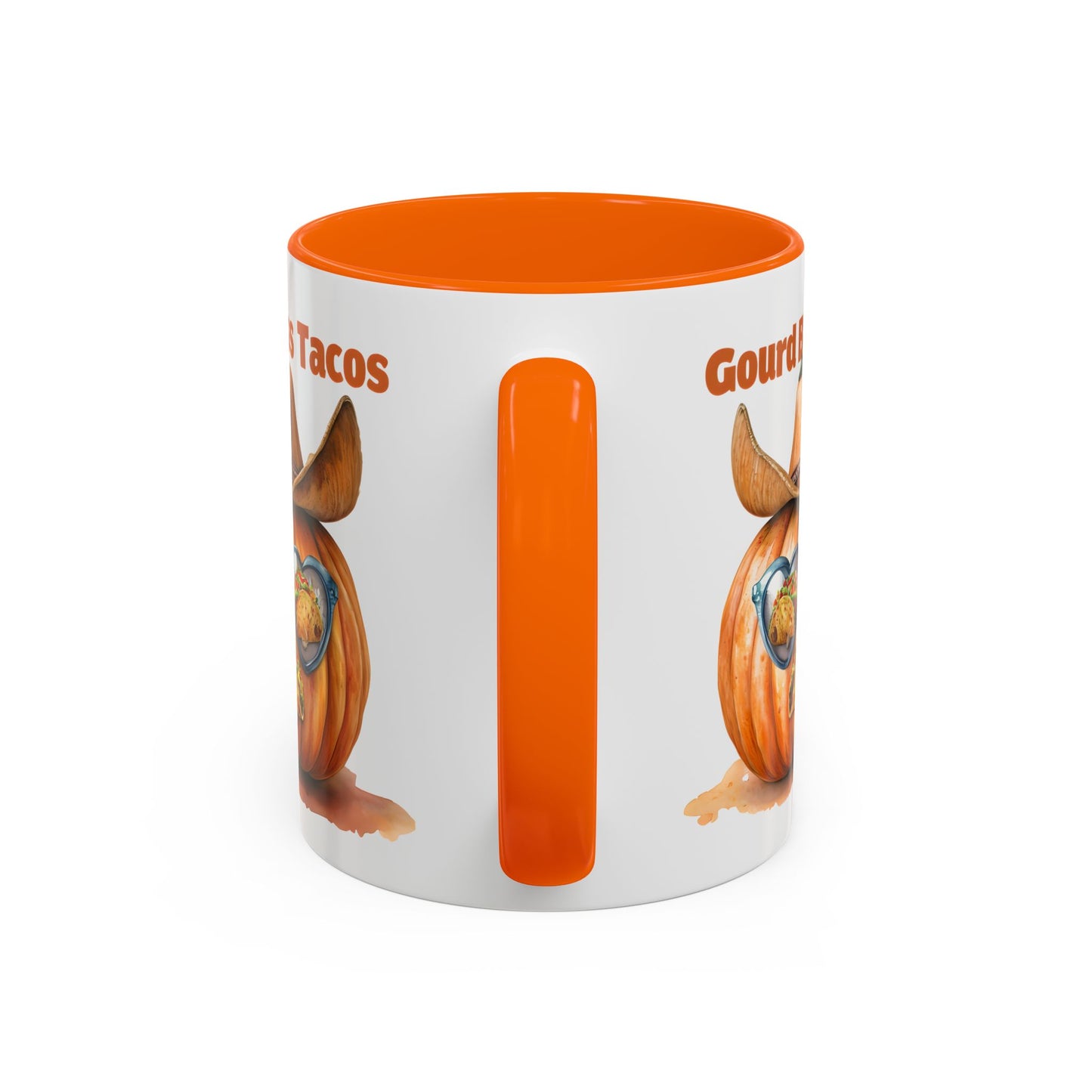 Gourd Bless Tacos Coffee Mug - Perfect for Fall, Halloween, Thanksgiving, Taco Lovers, Kitchen Decor