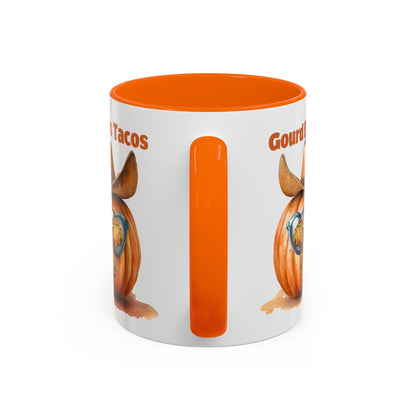 Gourd Bless Tacos Coffee Mug - Perfect for Fall, Halloween, Thanksgiving, Taco Lovers, Kitchen Decor